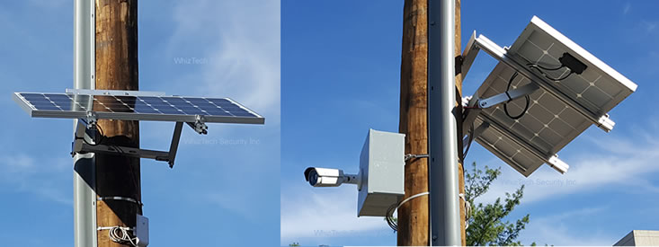 Solar Powered Wireless Construction Site Cameras